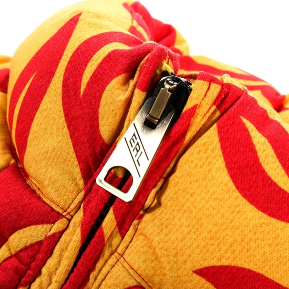 ERL TROPICAL FLOWERS PUFFER Sz Large NEW WITH TAGS - Picture 10 of 14